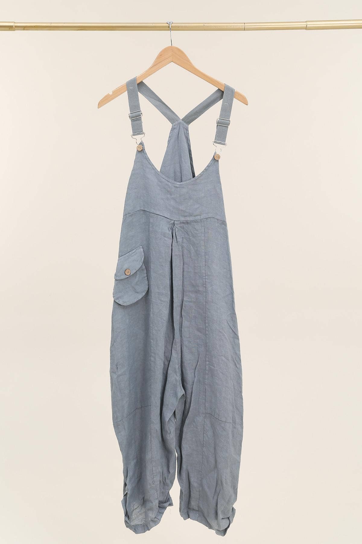 100% LINEN JUMPSUIT