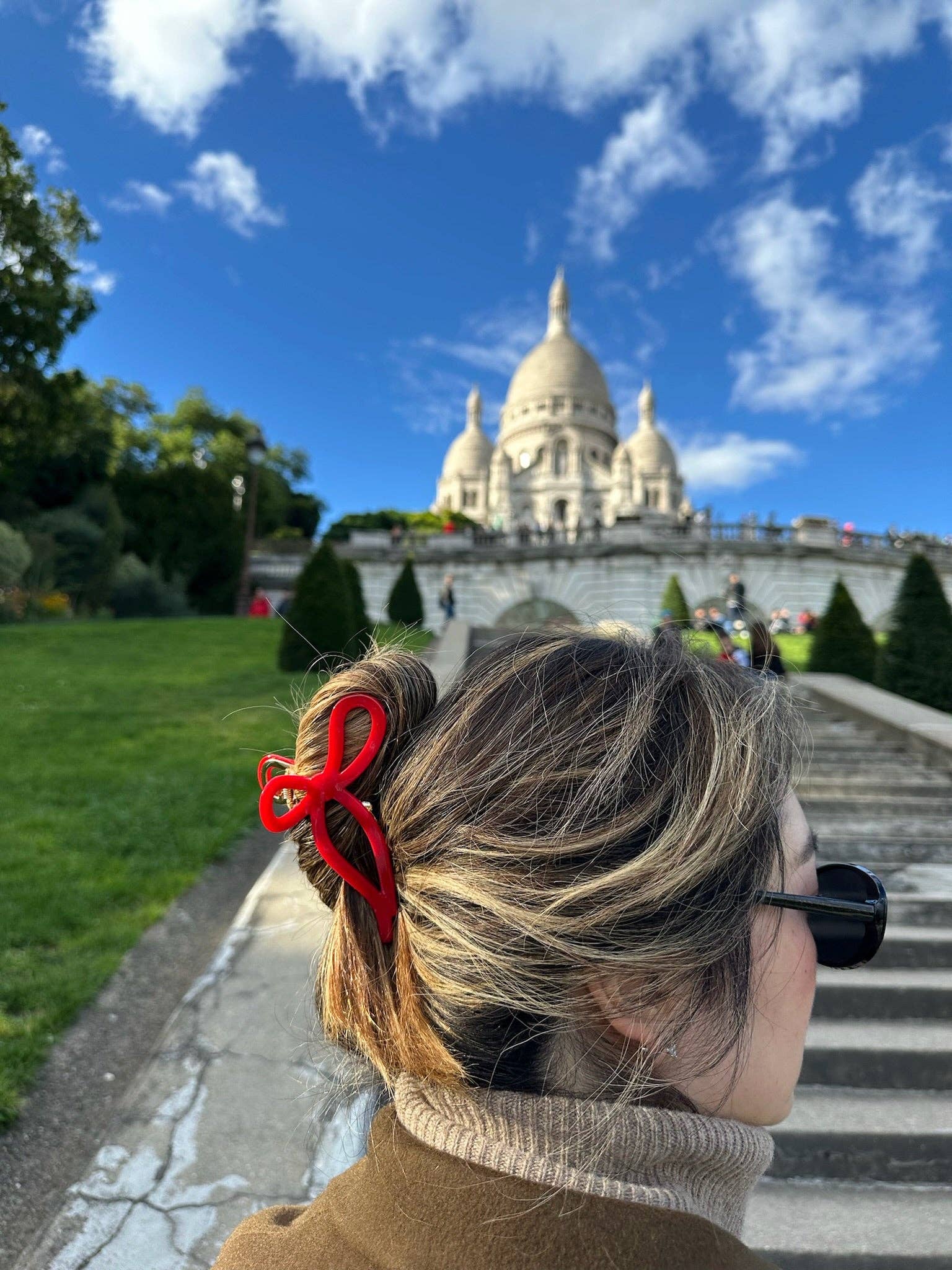 Ballet Bow Claw Clip