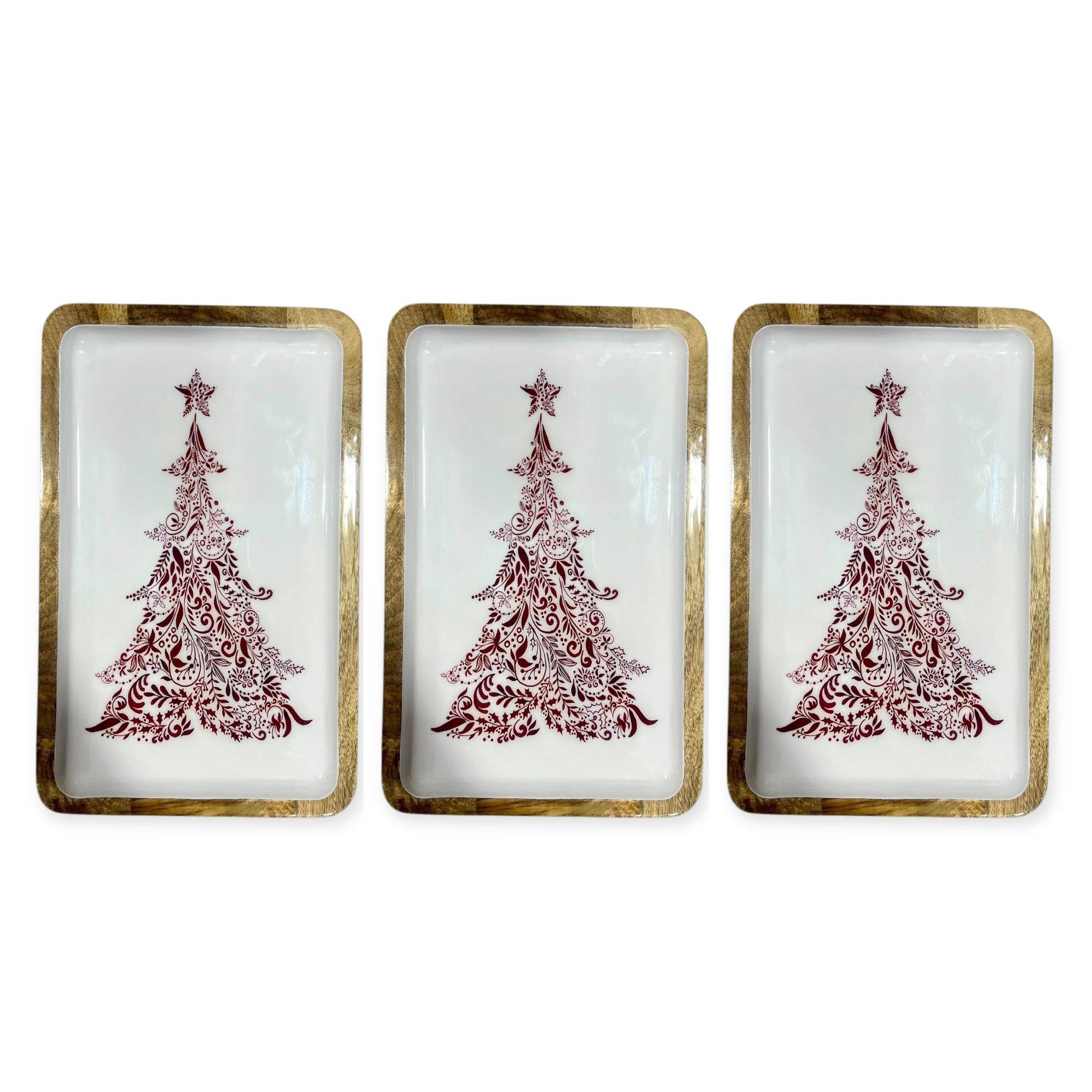 14" Christmas Tree Tray