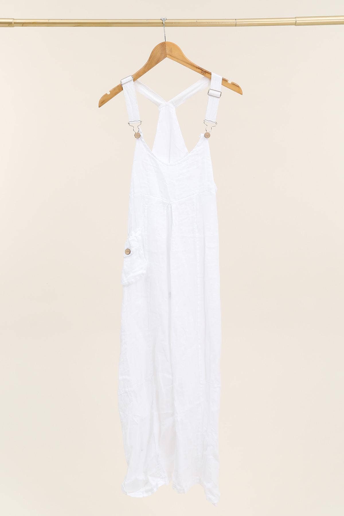 100% LINEN JUMPSUIT