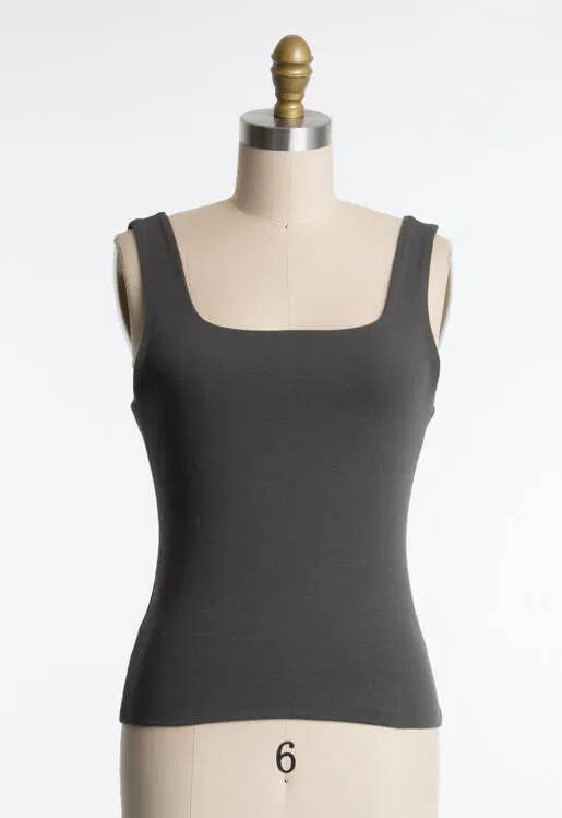 Double Layer Cotton Span Top