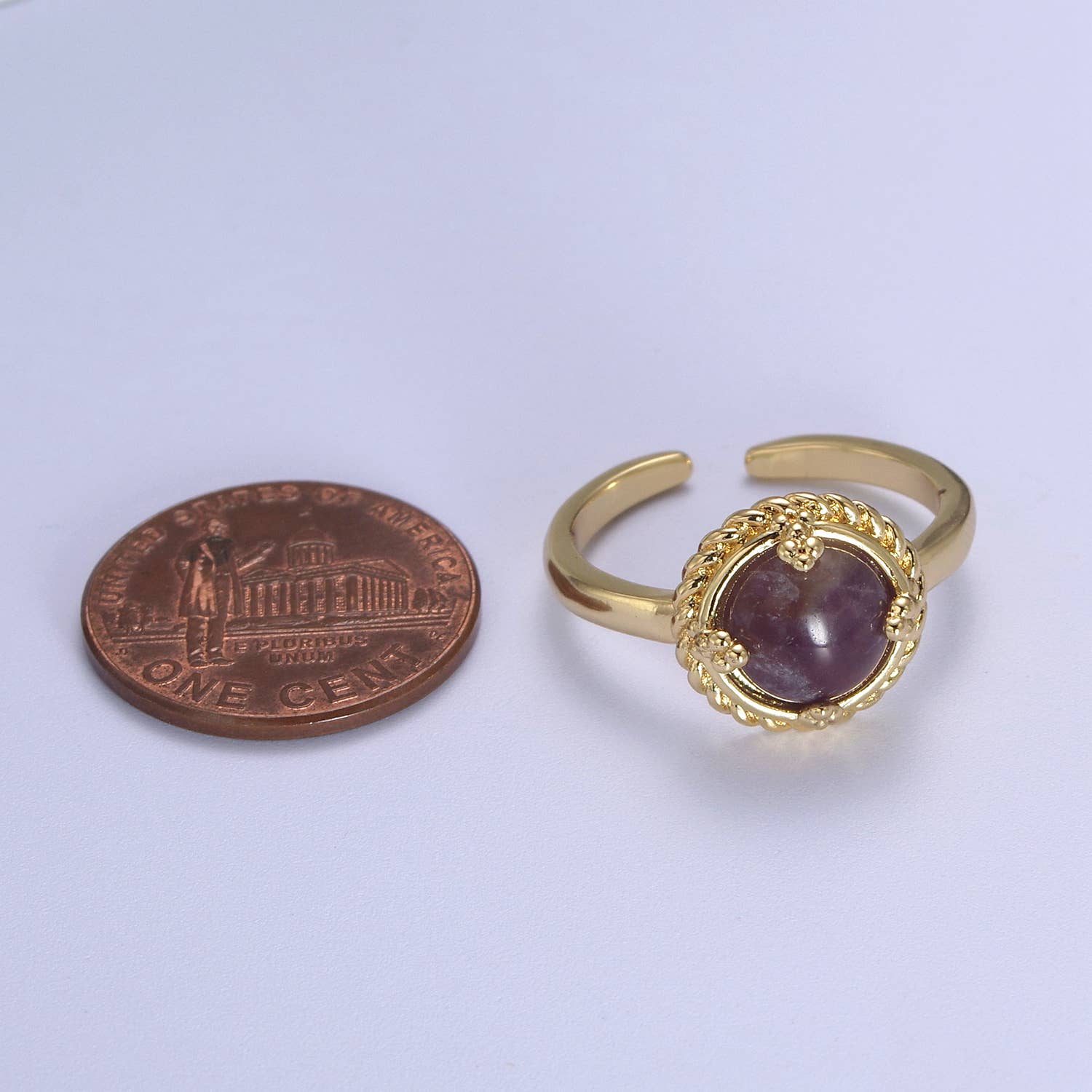 GF Amethyst Ring