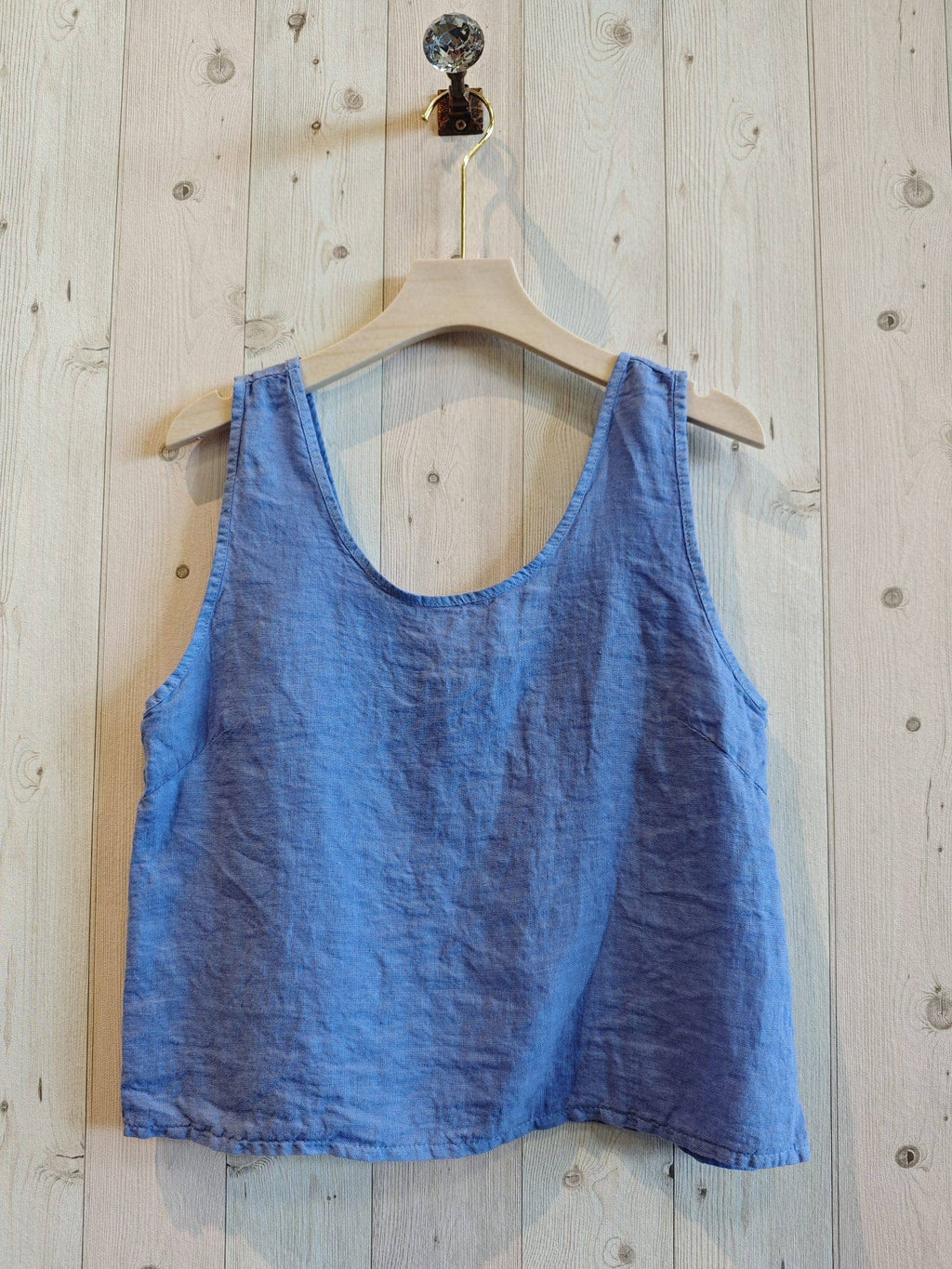 SLEEVELESS 100% LINEN