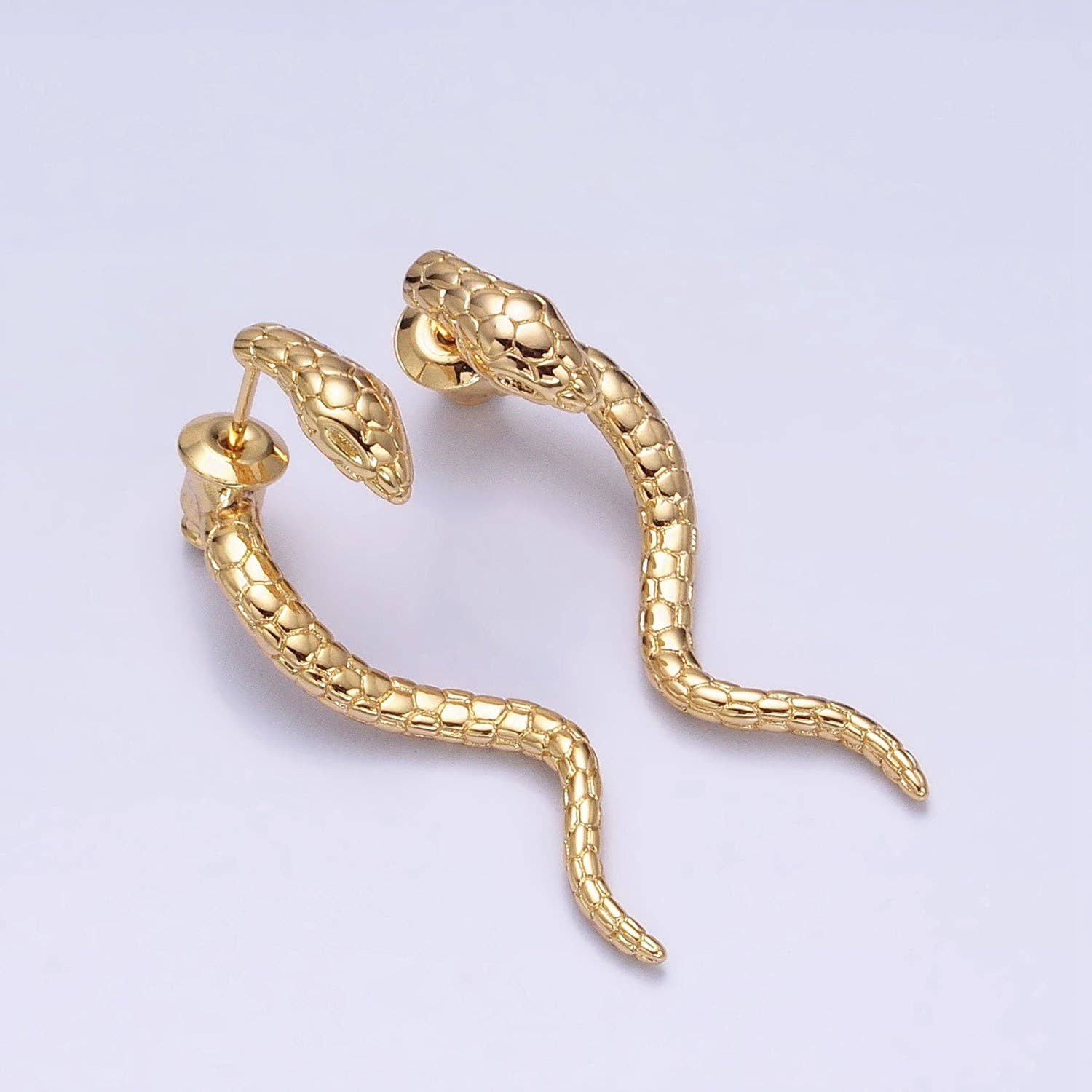 Snake Serpent Earrings