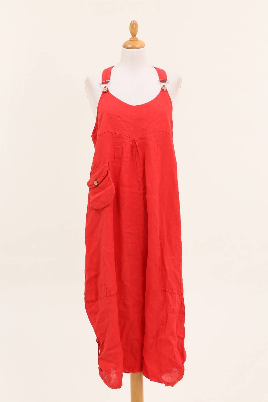 100% LINEN JUMPSUIT