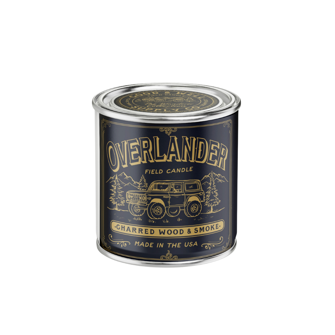 Overlander Candle 8oz Wood Wick