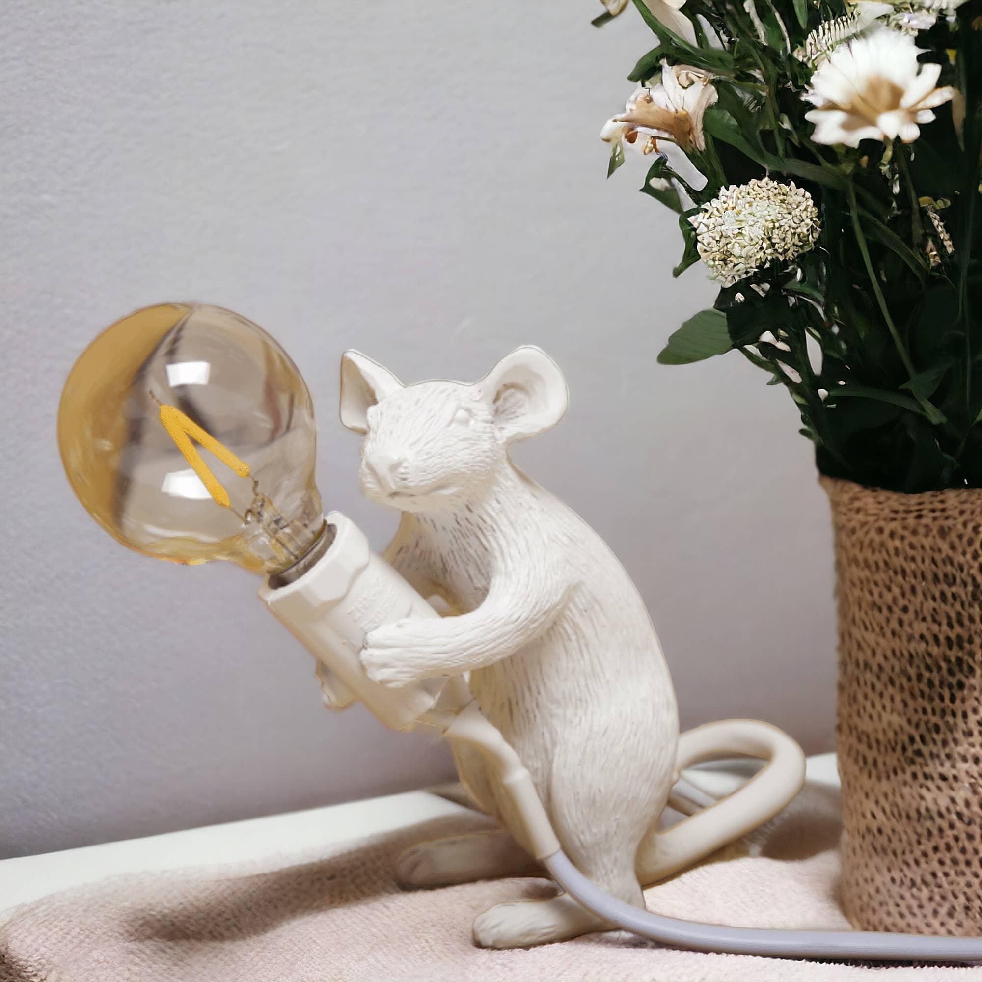 Mouse Resin Night Light | Creative Lamp: Set of 3