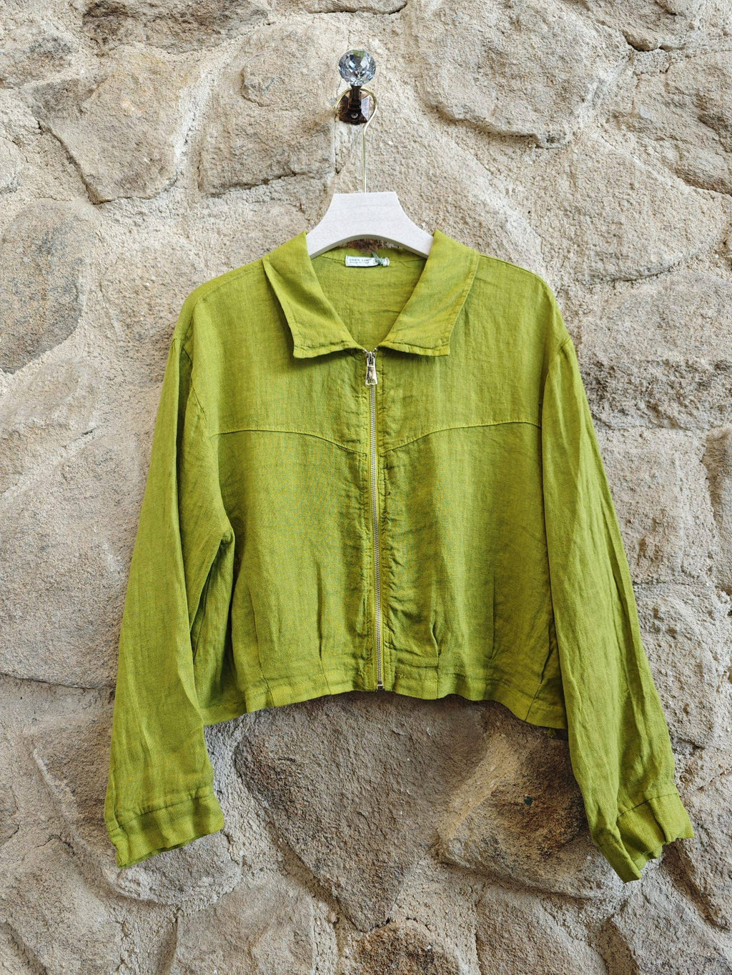 Linen Zipper Jacket