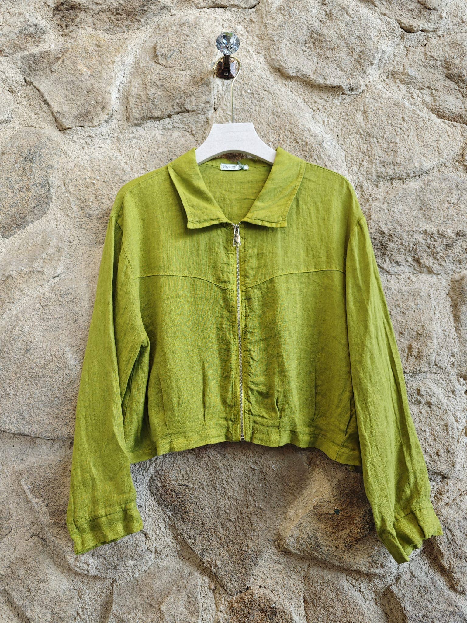 Linen Zipper Jacket