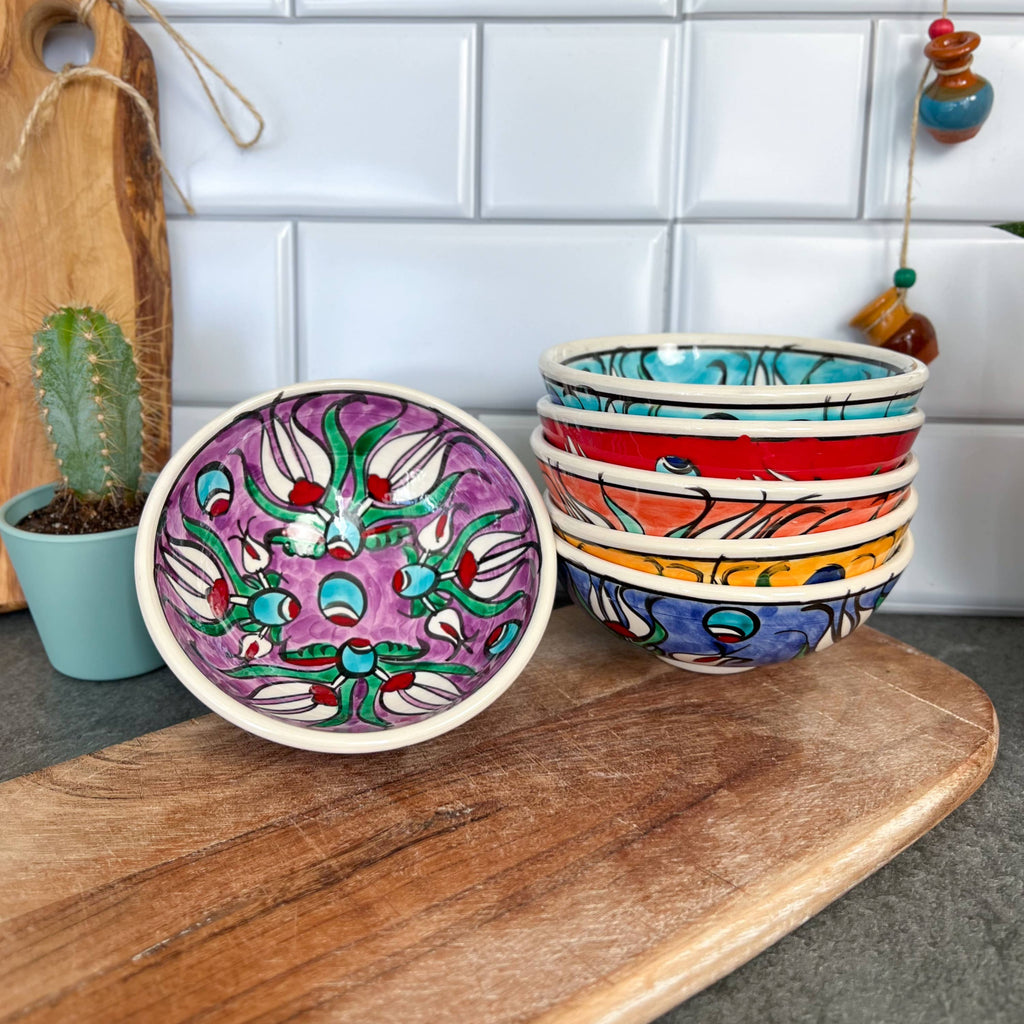 Tulip Design Bowls