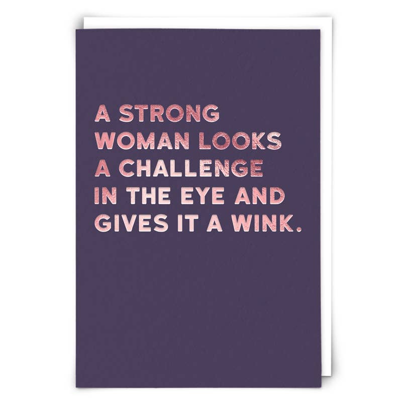 Wink Greeting Card