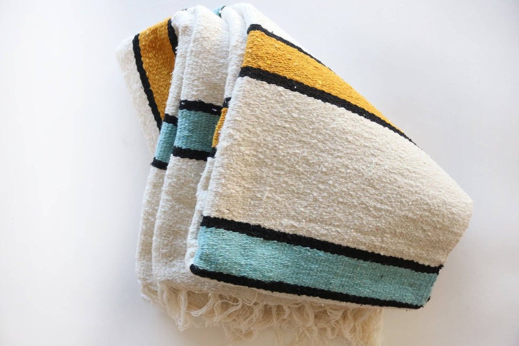 Siesta Lines/Handwoven Blanket