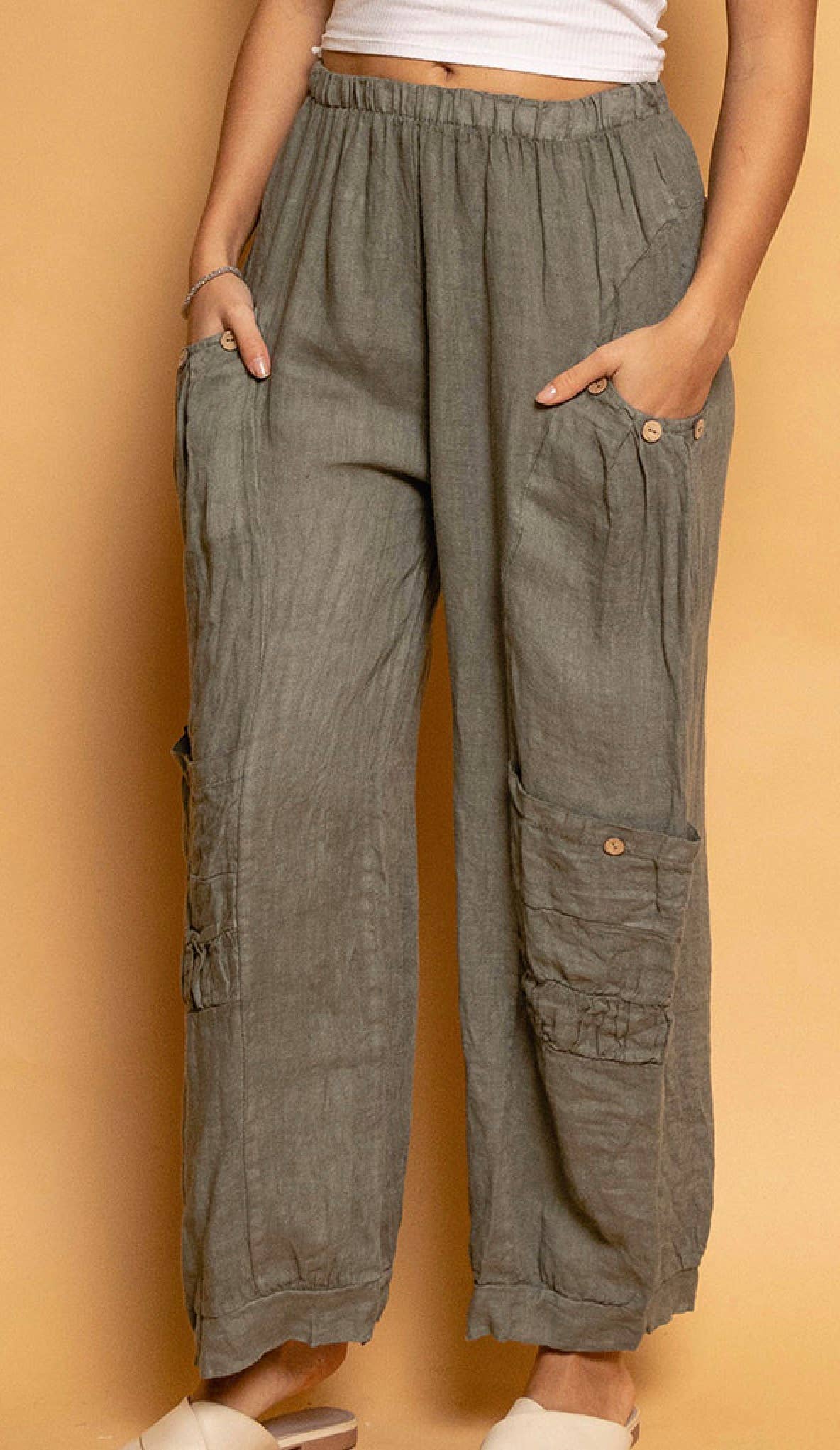 Pantalon en linen