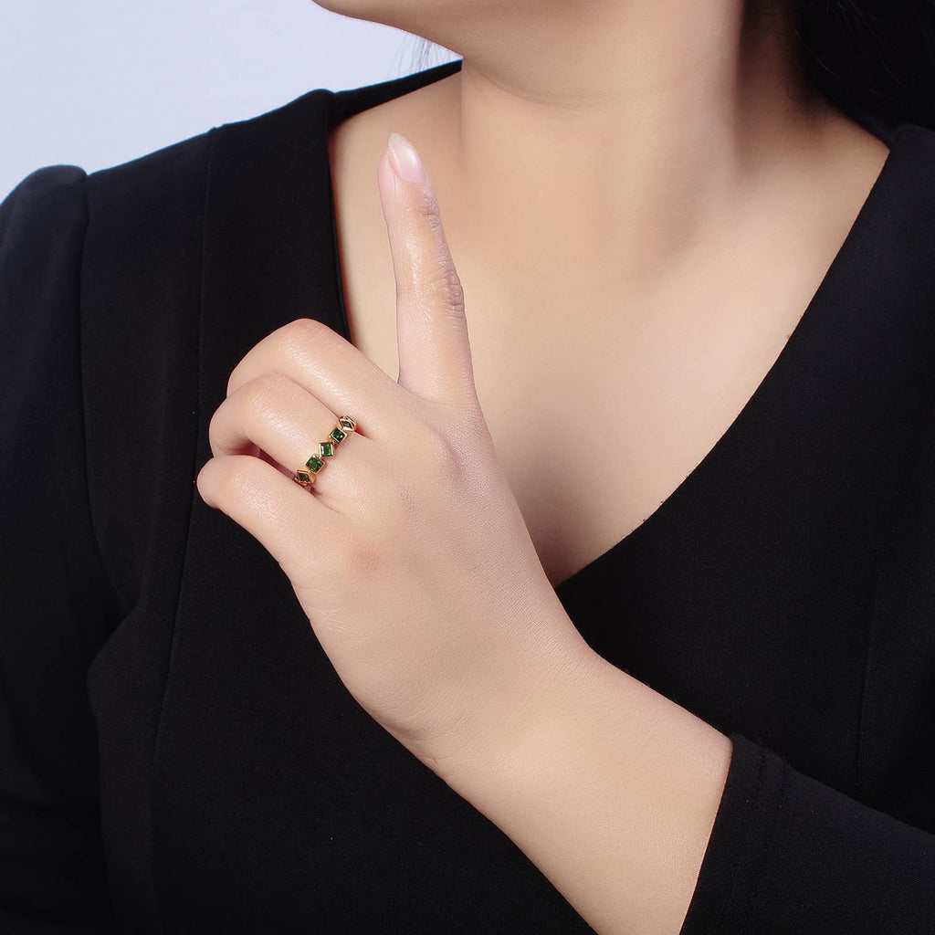 GF Emerald Ring