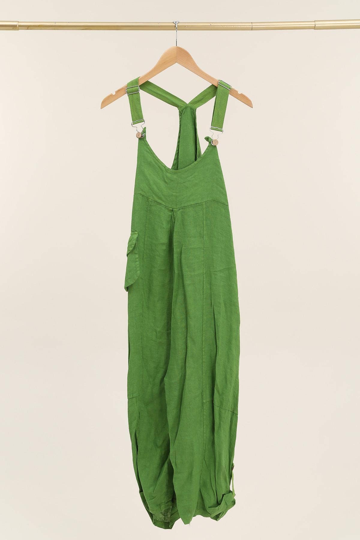 100% LINEN JUMPSUIT