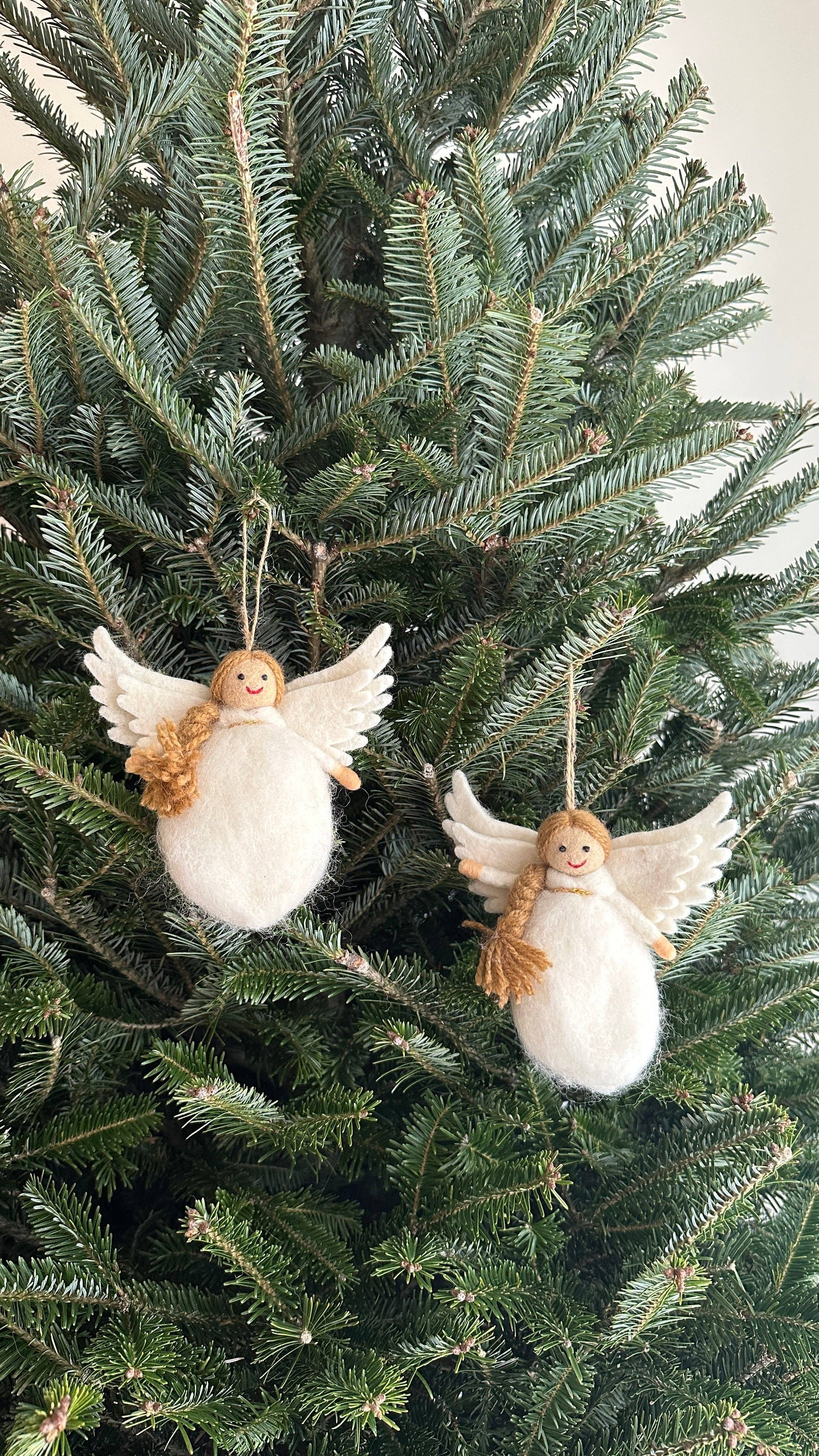 Felt Angel Christmas Ornament