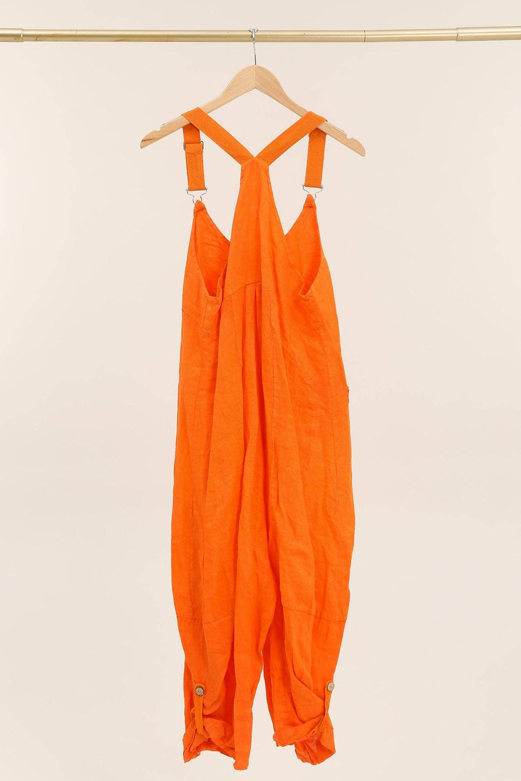 100% LINEN JUMPSUIT