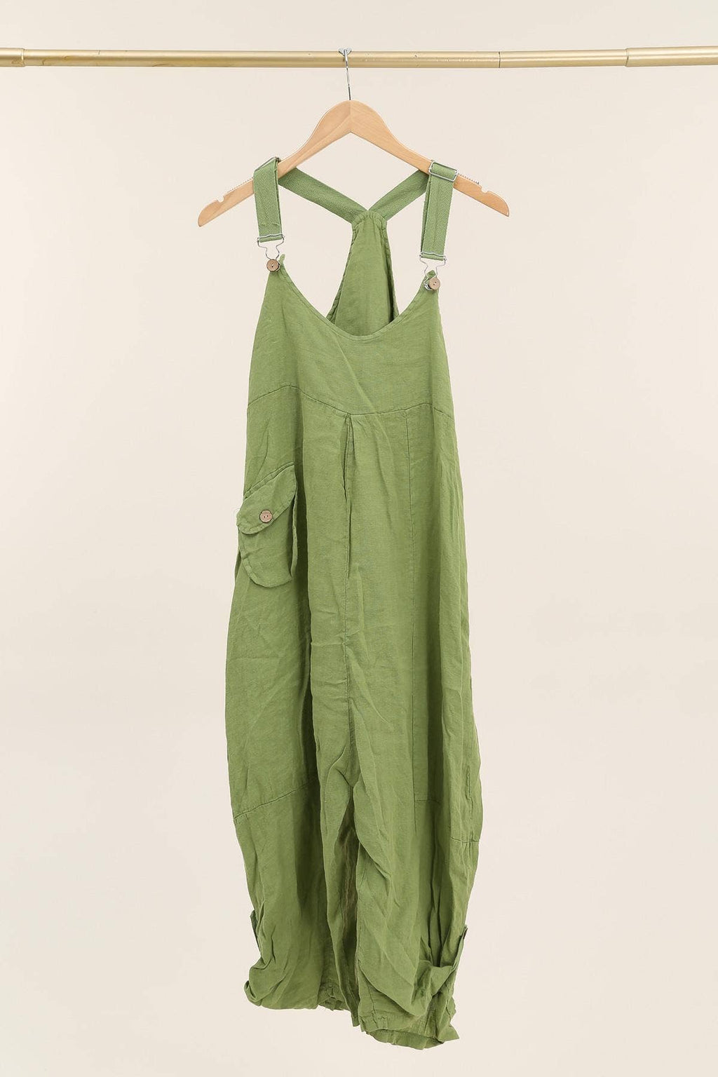 100% LINEN JUMPSUIT
