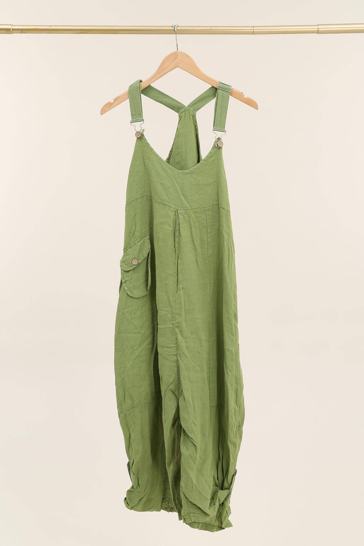 100% LINEN JUMPSUIT