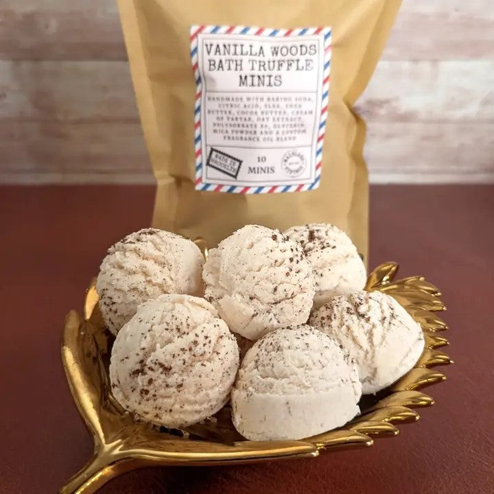 Vanilla Woods Bath Truffle - Foaming Bubble Bath Product