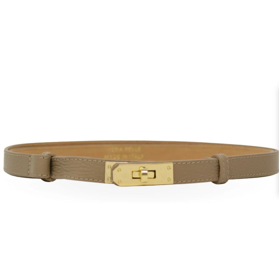 LEATHER ADJUSTABLE BELT