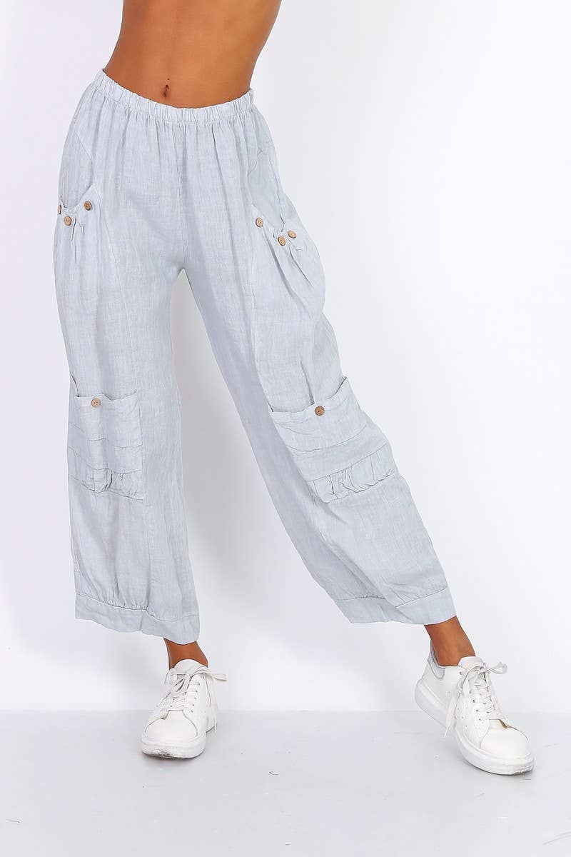 Pantalon en linen