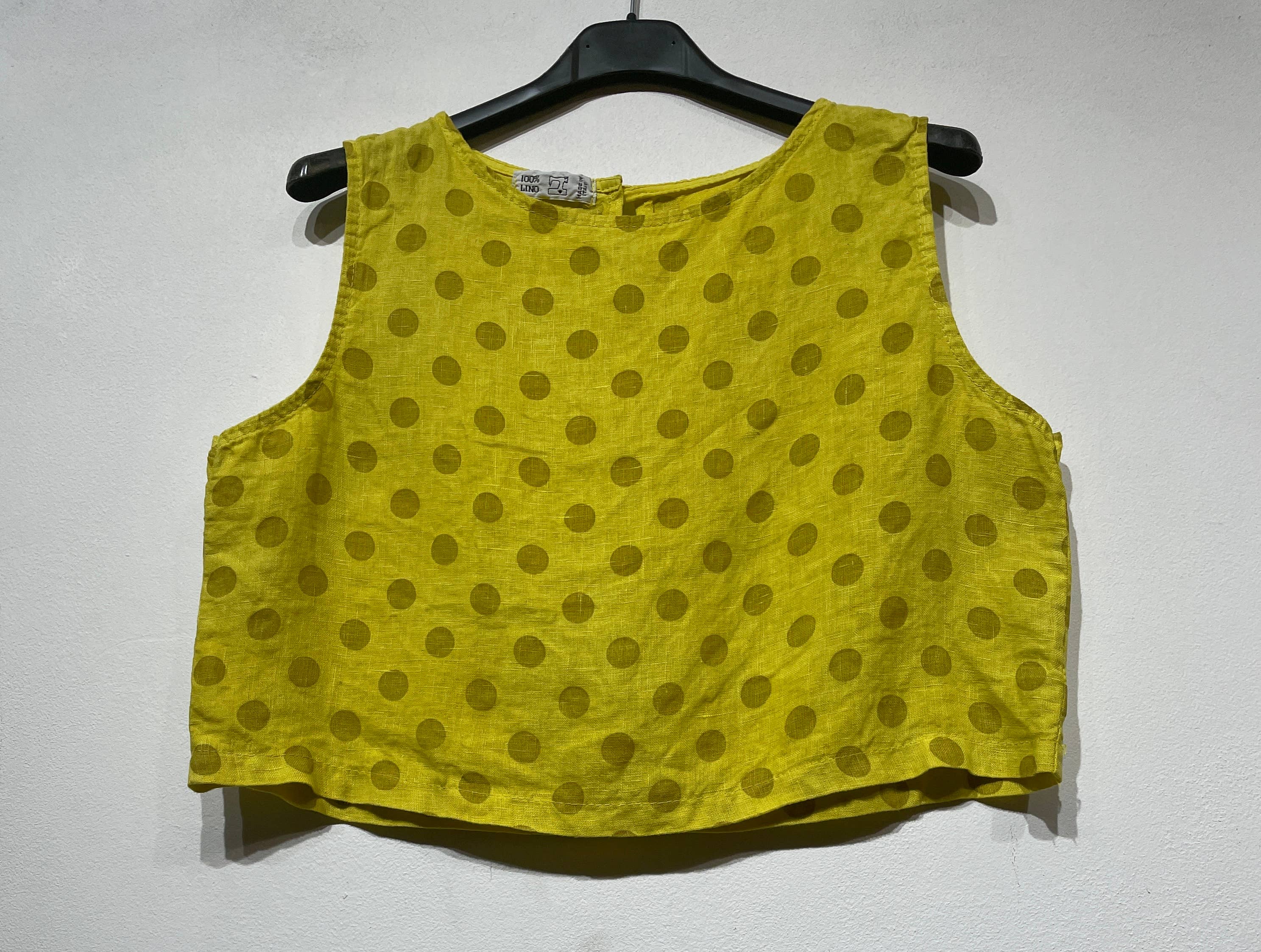 LINEN POLKA DOT CP