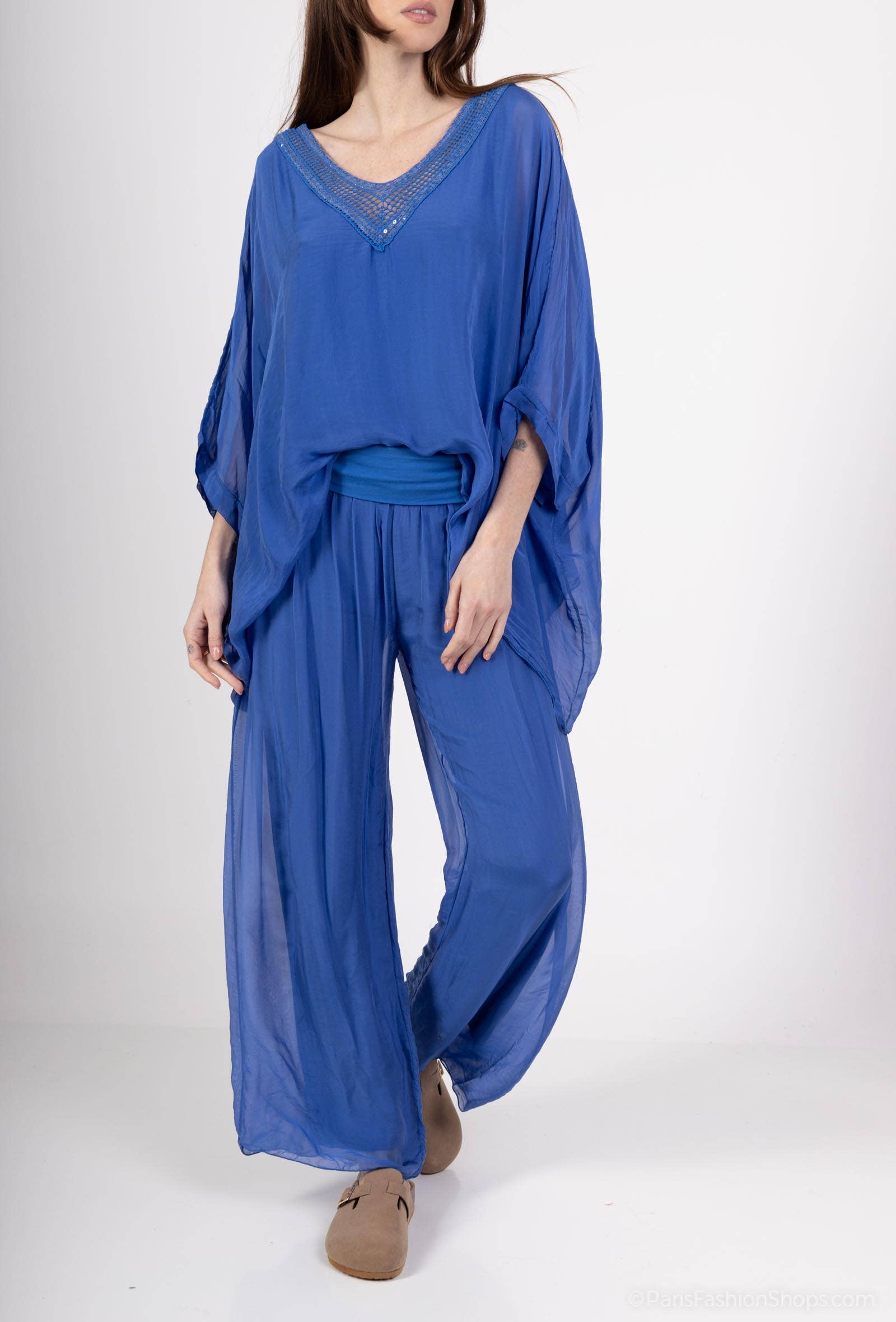 Silk Trousers