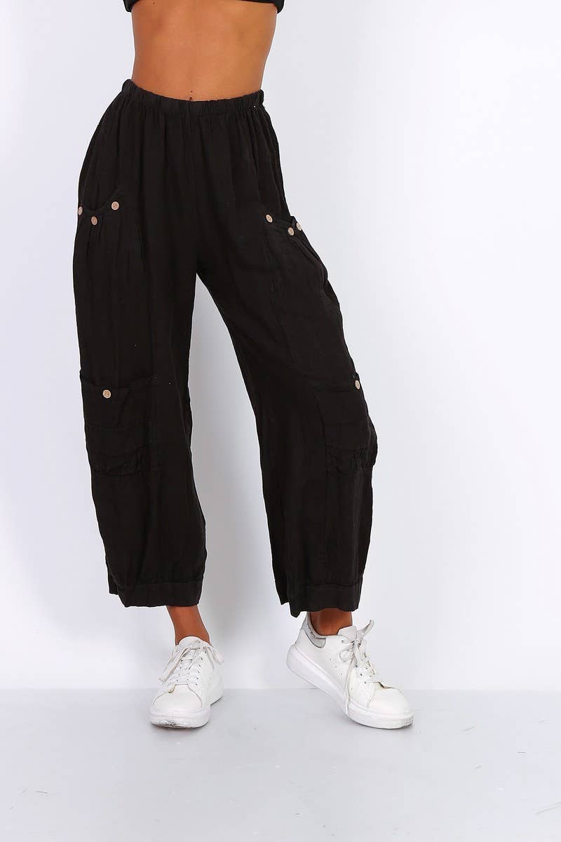 Pantalon en linen