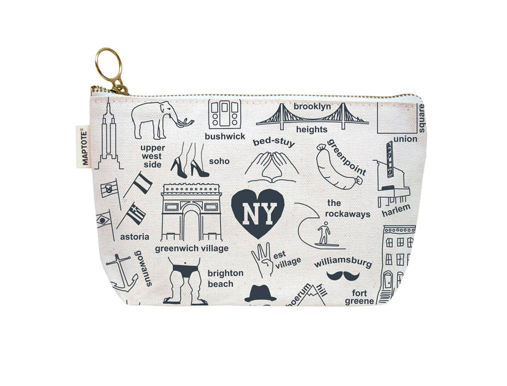 NYC Zipped Pouch