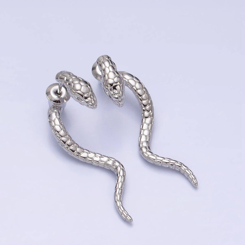 Snake Serpent Earrings