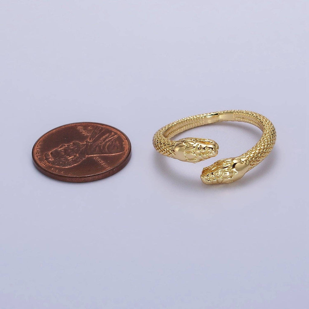 Dainty Snake Ring