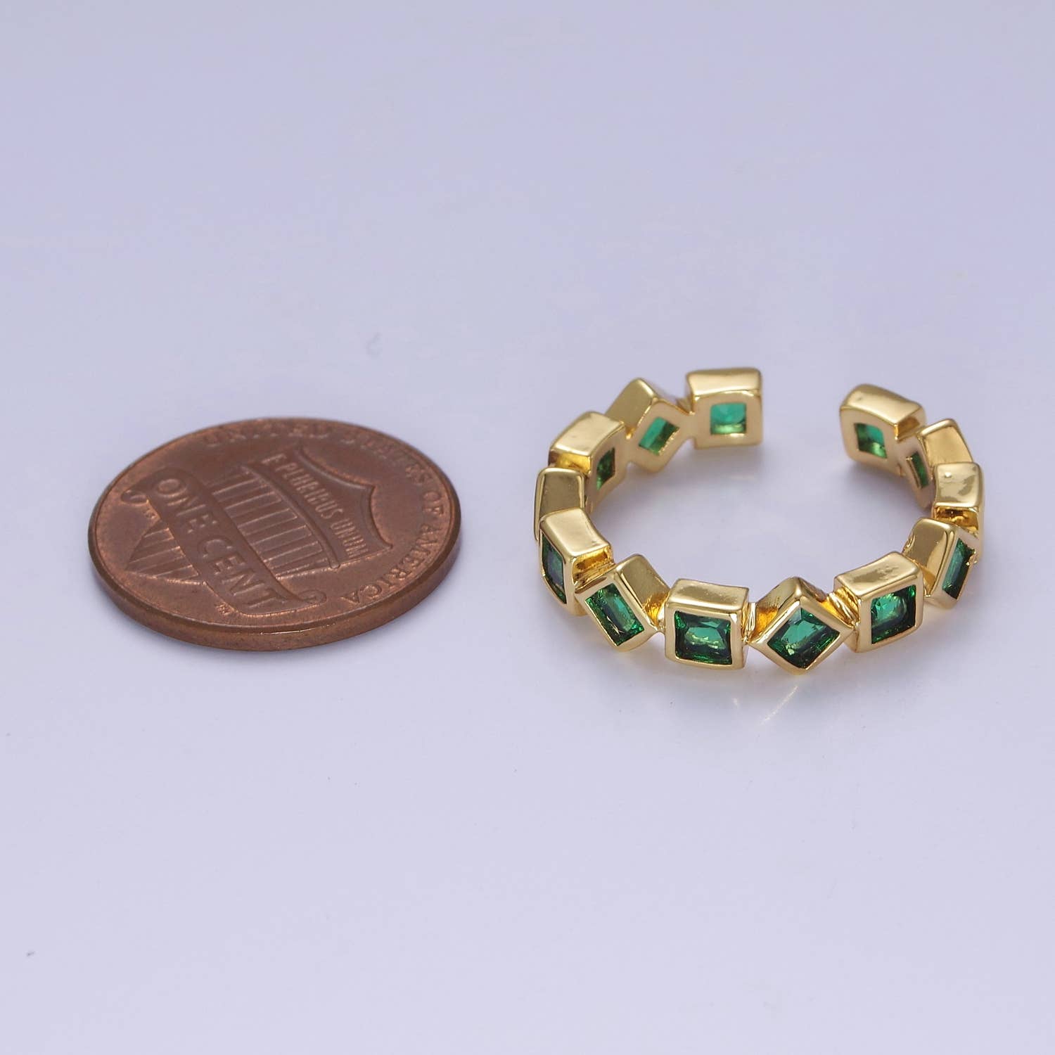 GF Emerald Ring