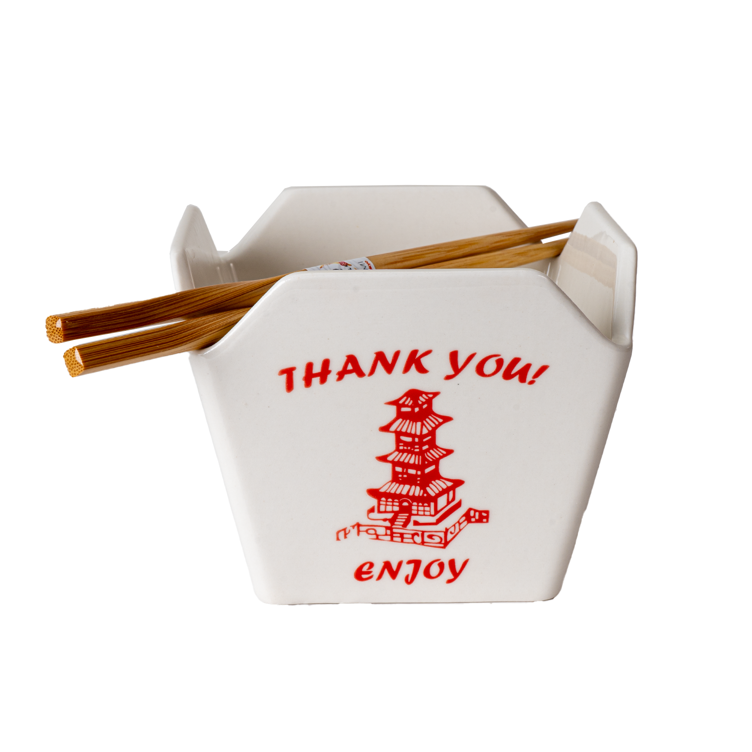 Takeout Bowl W/Chopsticks