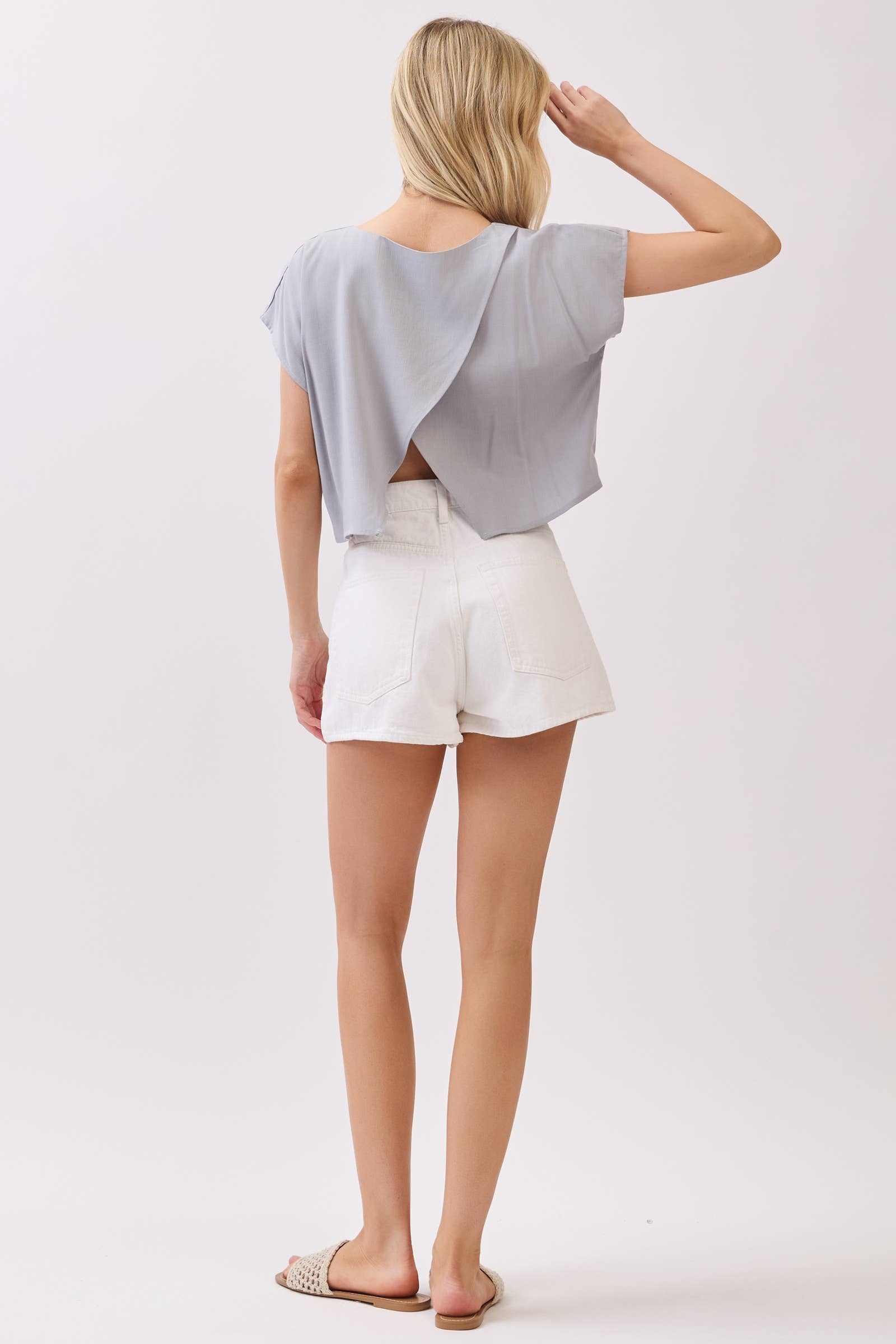 Round Neck Crop Top