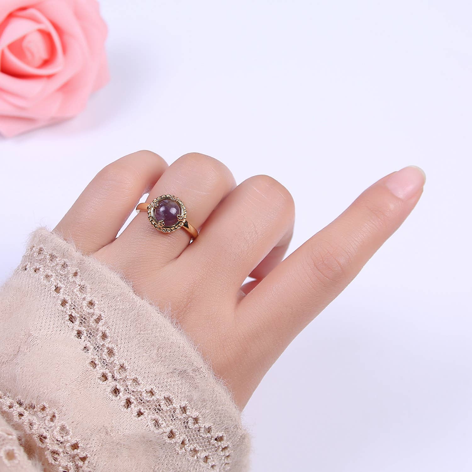 GF Amethyst Ring