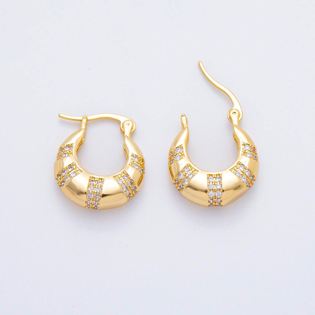 18K GF Hoop