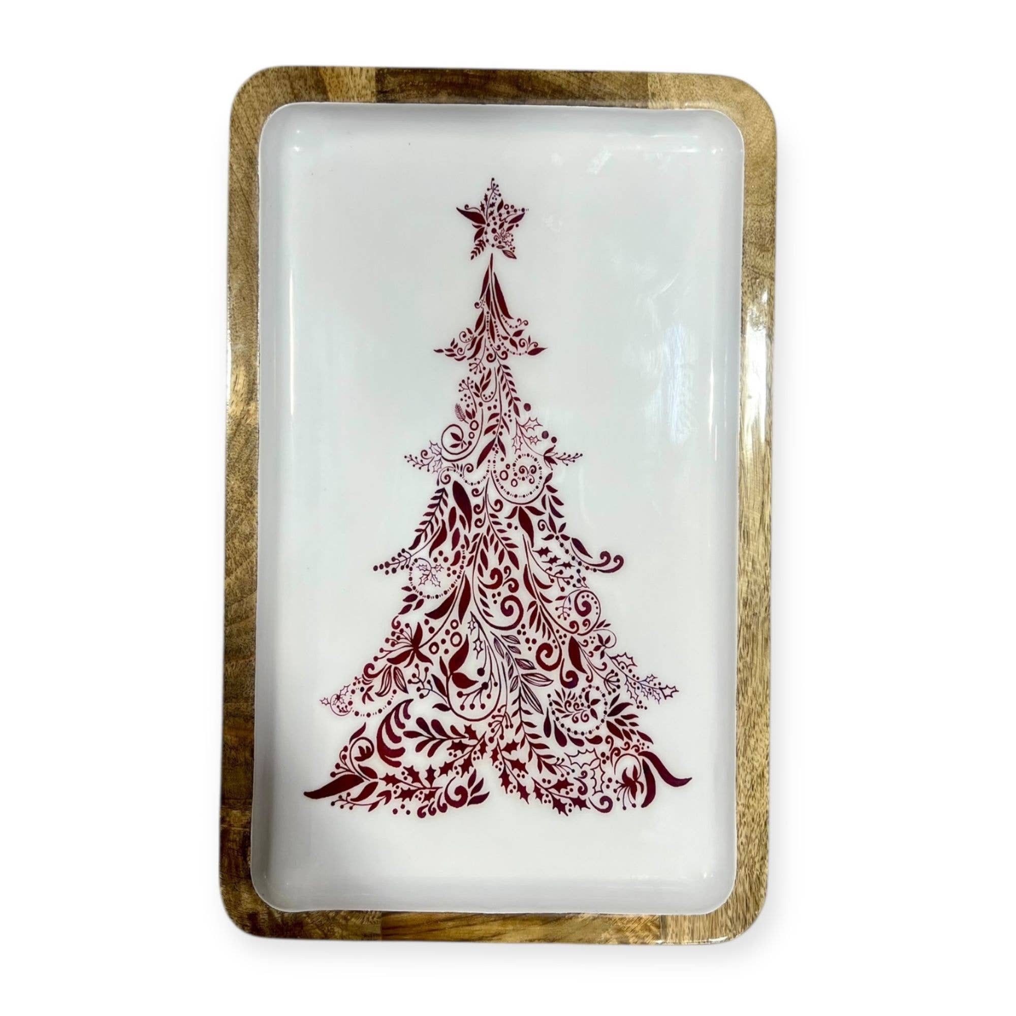 14" Christmas Tree Tray