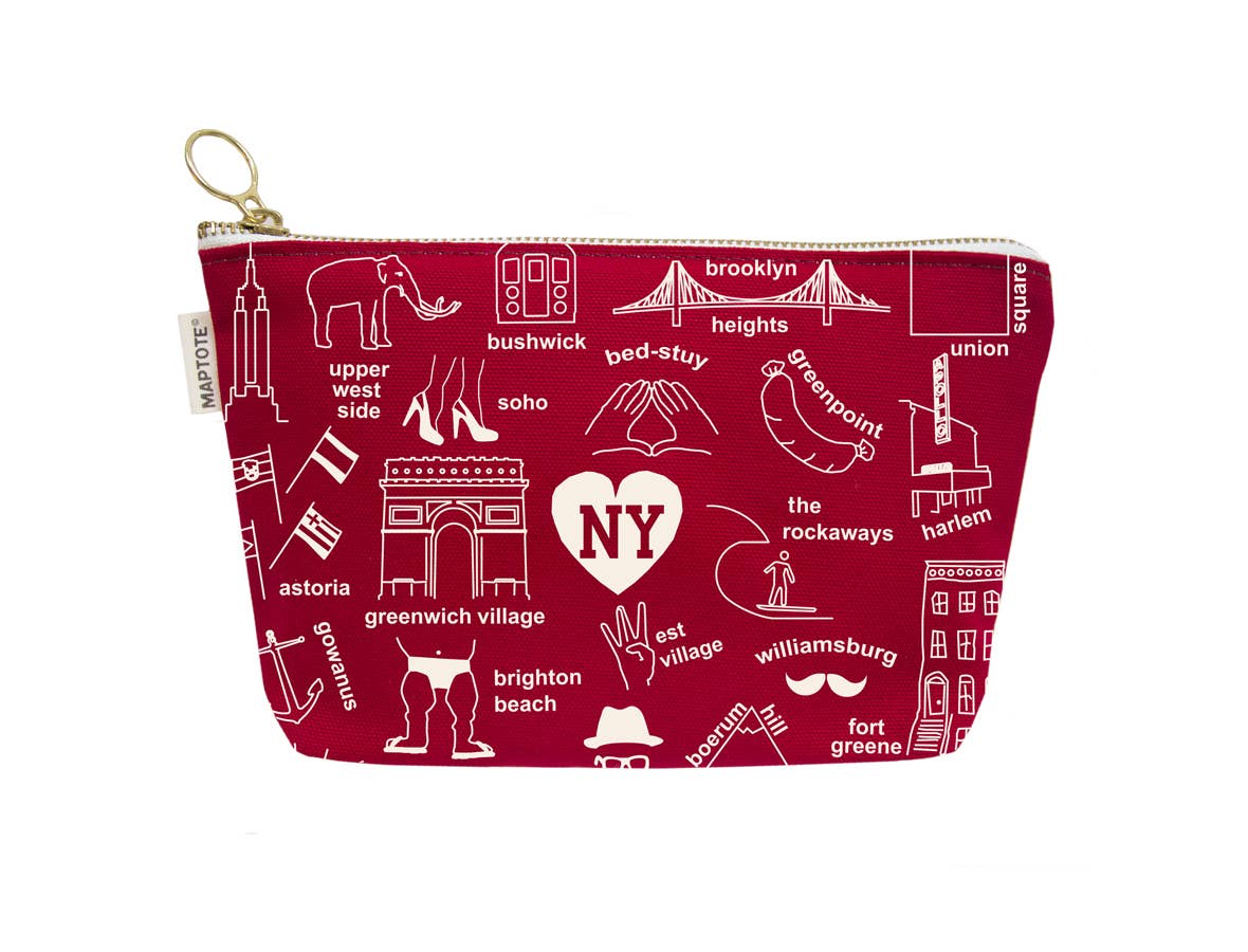 NYC Zipped Pouch
