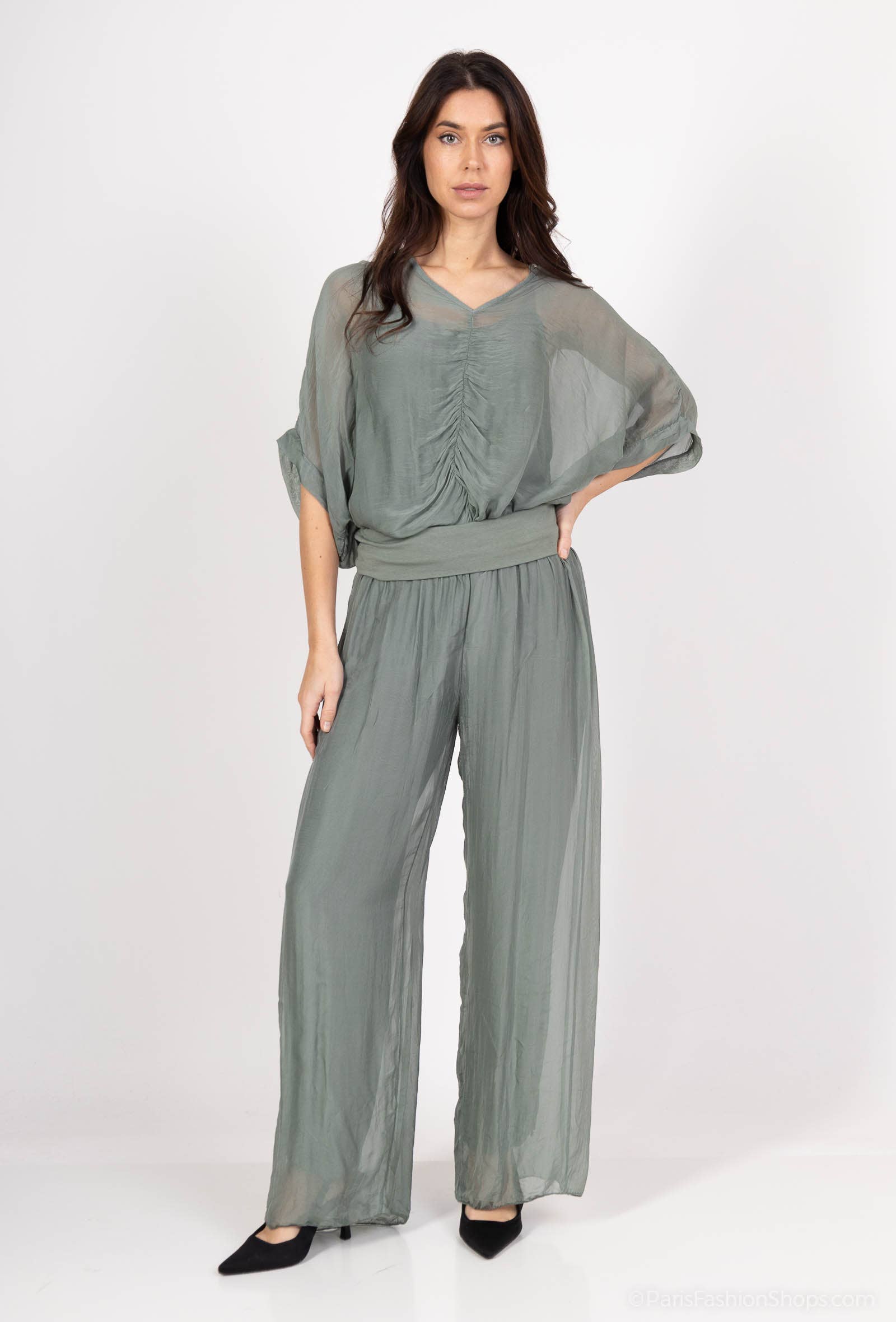 Silk Trousers