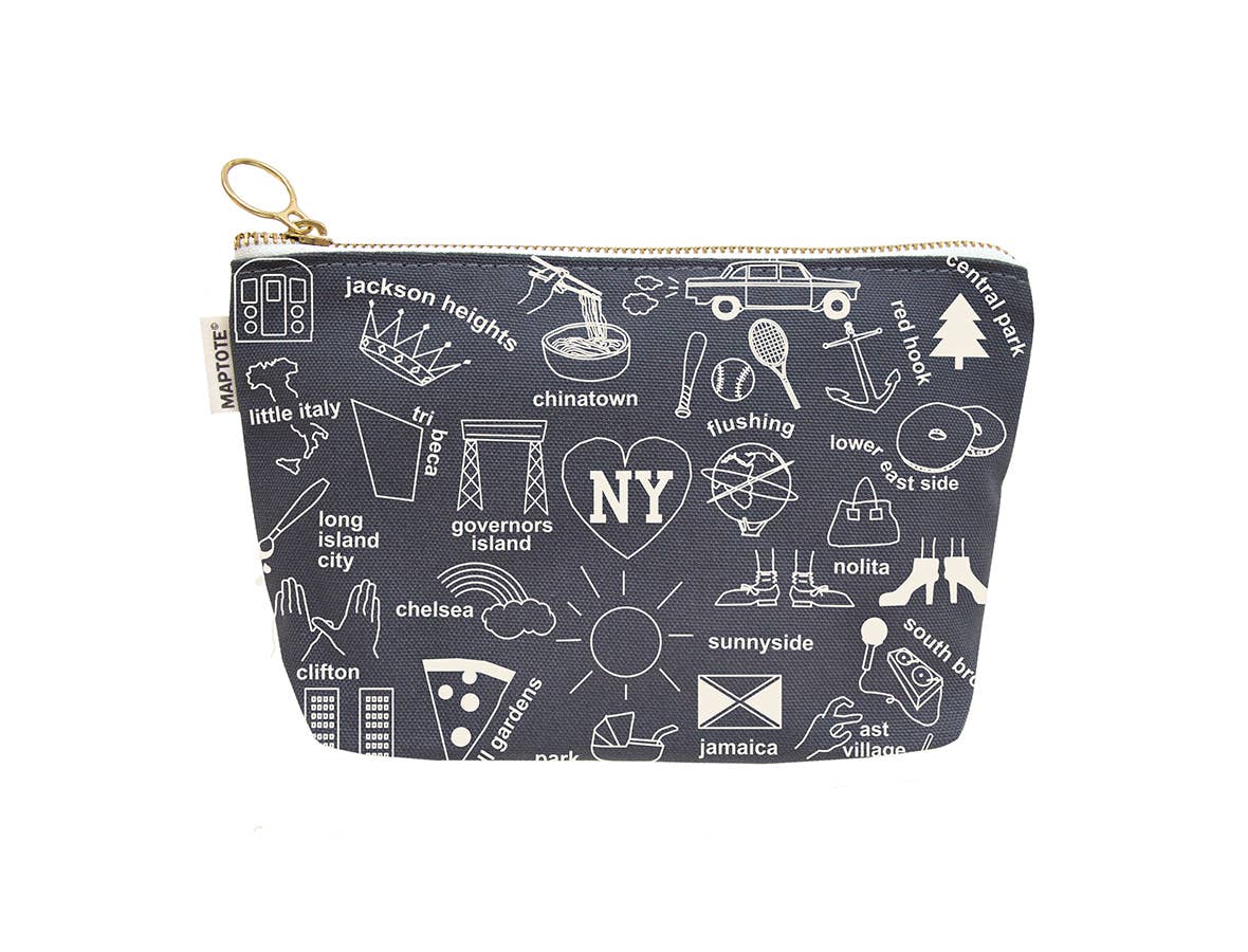 NYC Zipped Pouch