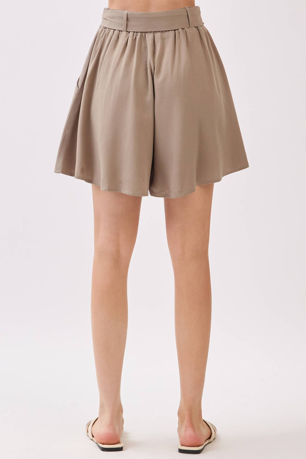 Flowy Shorts with Belt