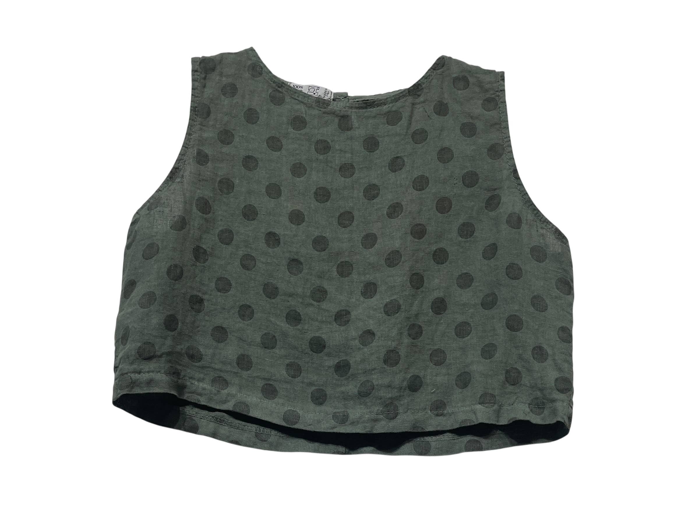 LINEN POLKA DOT CP