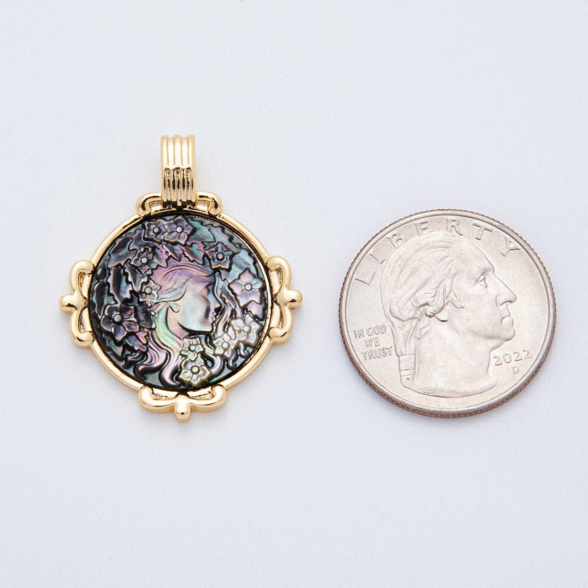 18K GF Pearl Rose