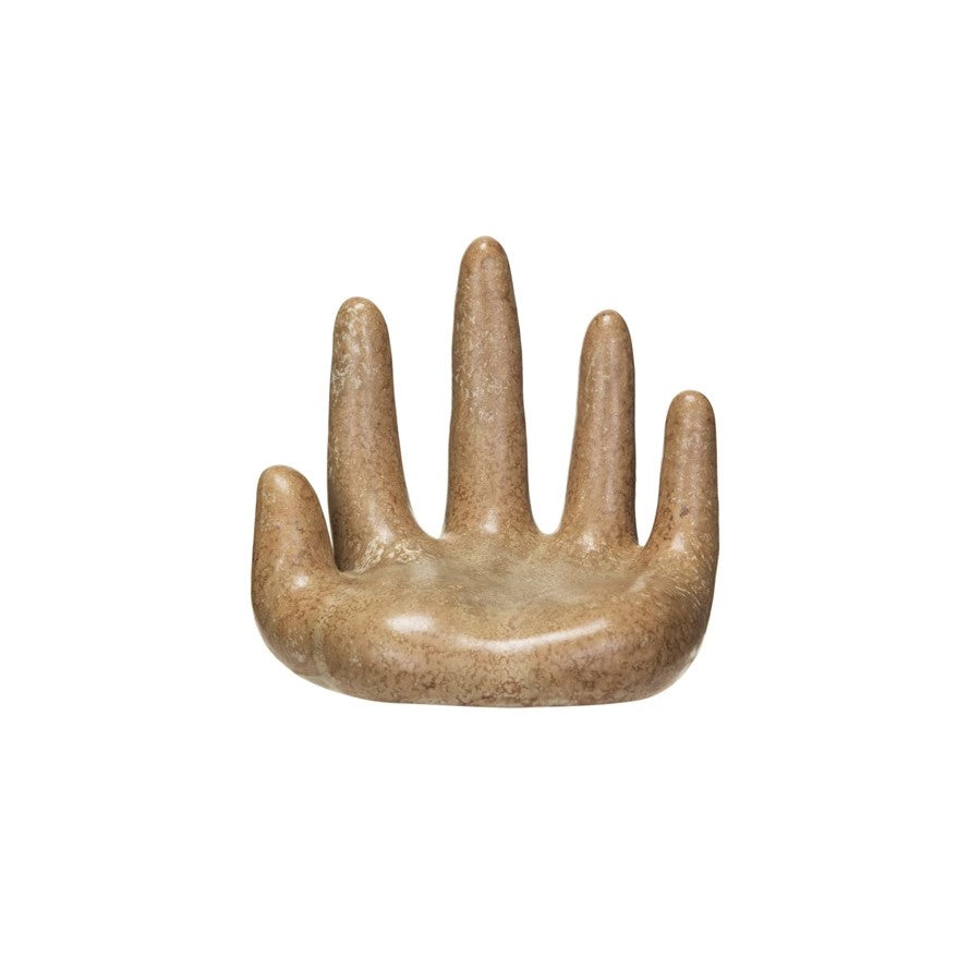Stoneware Hand, Reactive Glaze (Each One Will Vary)