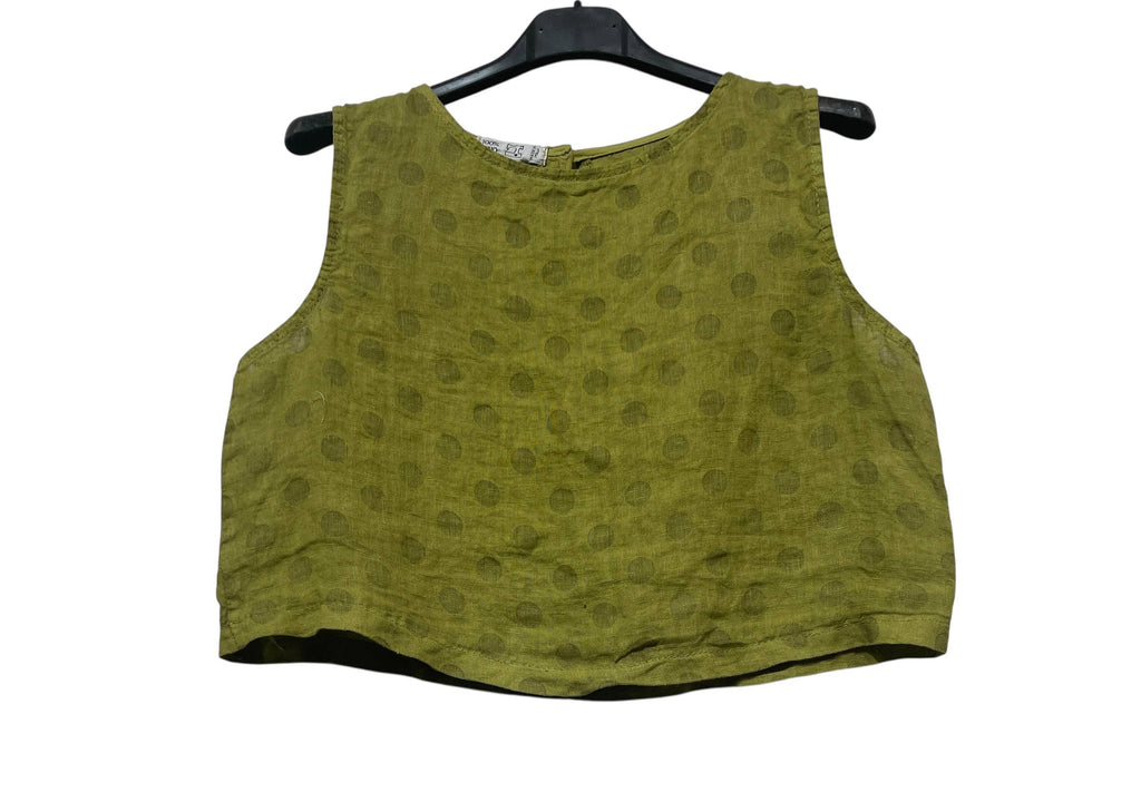 LINEN POLKA DOT CP