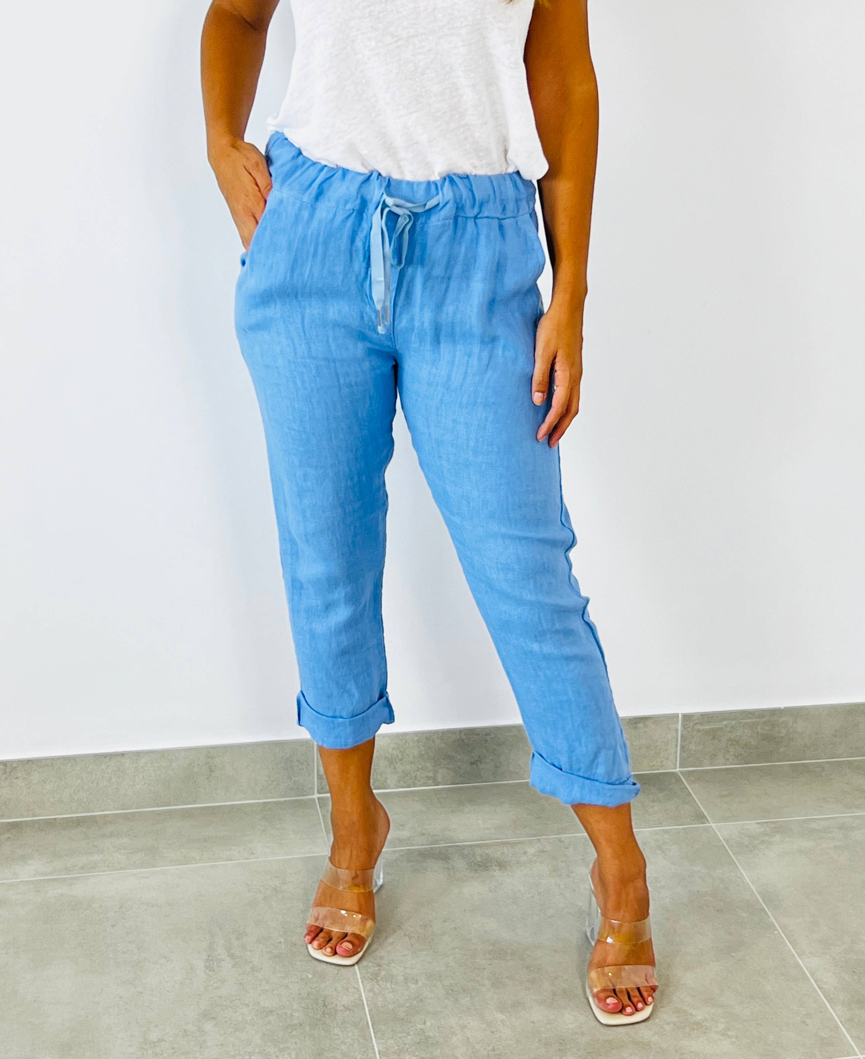 PIRATE LINEN PANTS 100%