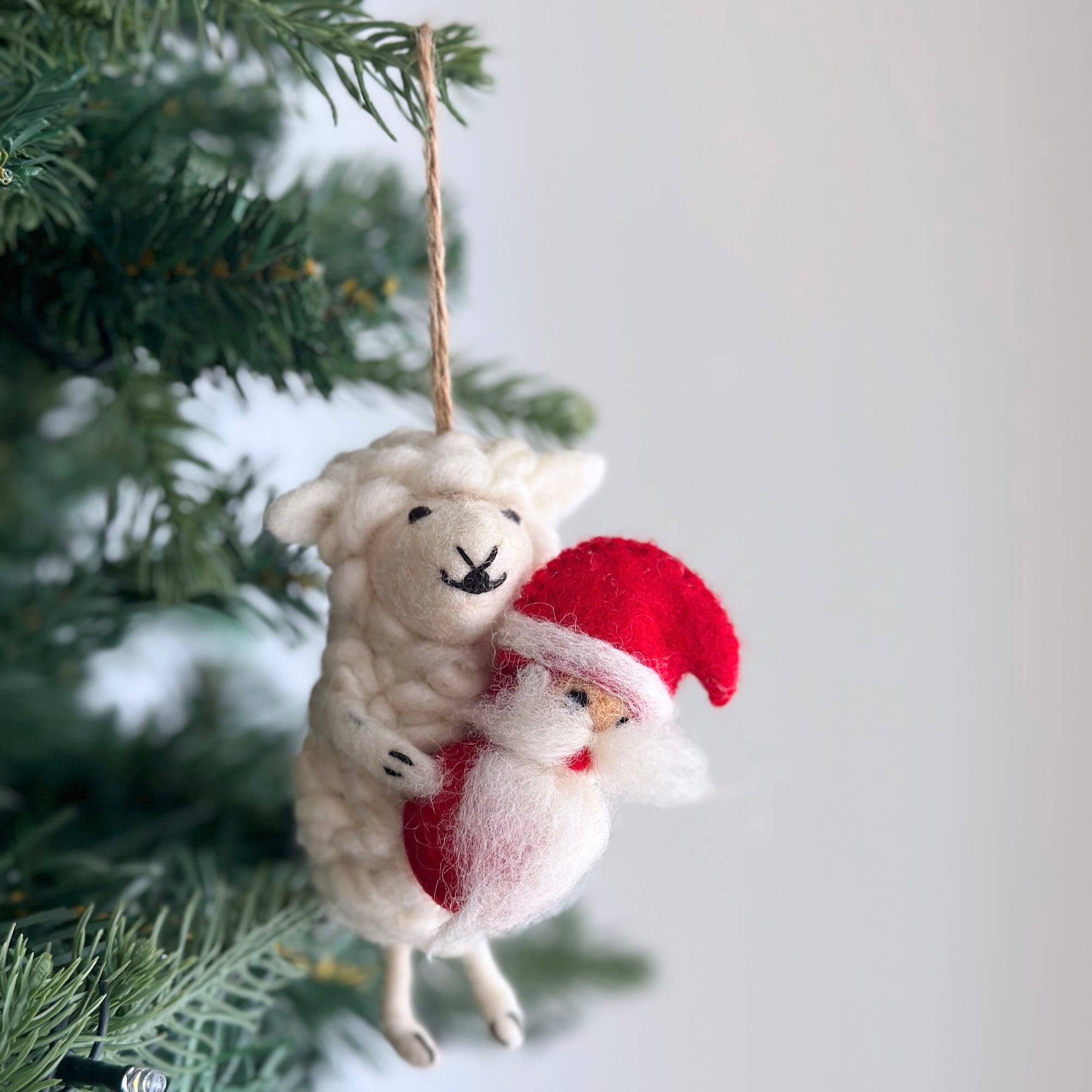 Felt Sheep Holding Collection:Flower