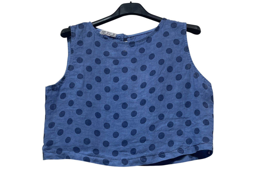 LINEN POLKA DOT CP