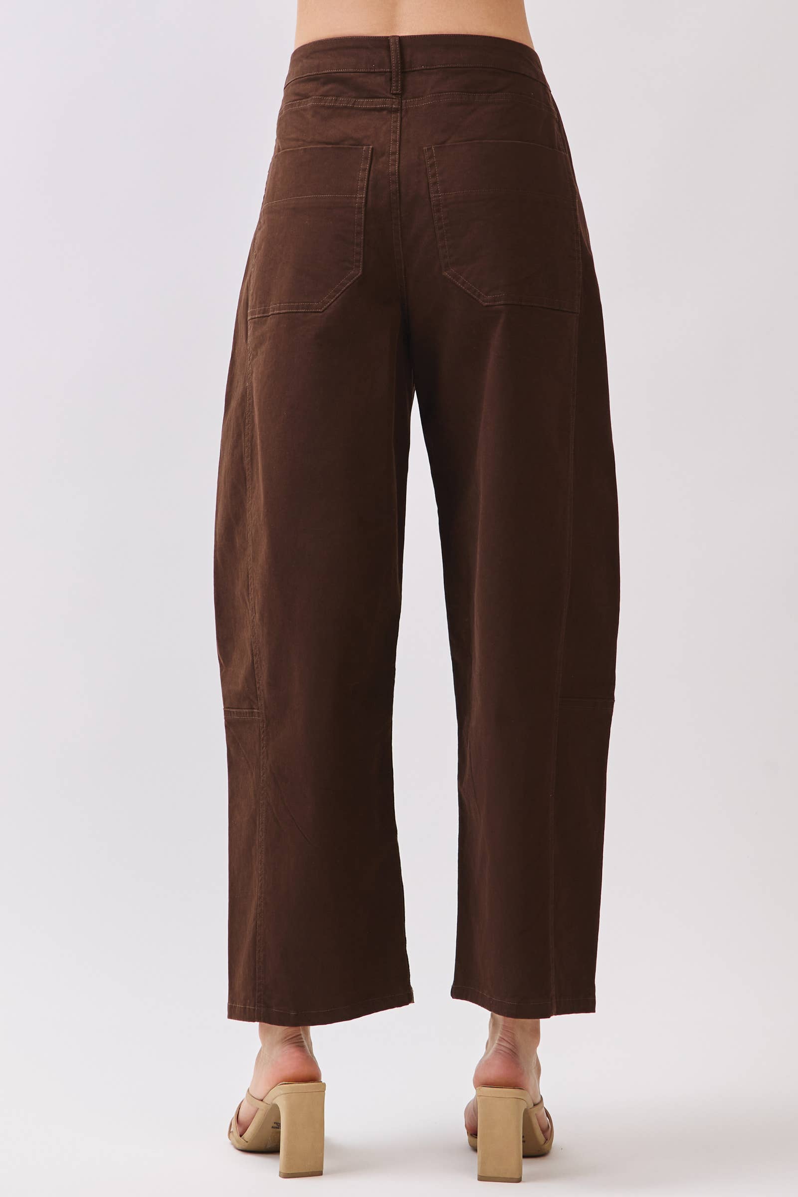 Cotton Barrel Pants